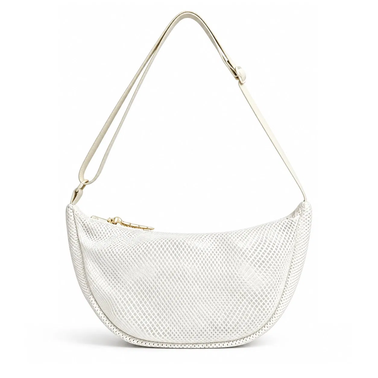 Custom Breathable Mesh Shoulder Crossbody Bag Adjustable Strap Multi Purpose Travel Organizer