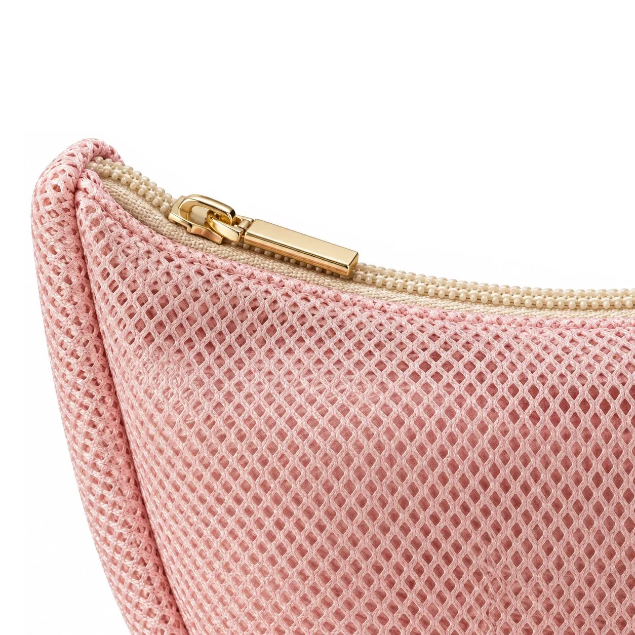 Custom Breathable Mesh Shoulder Crossbody Bag Adjustable Strap Multi Purpose Travel Organizer