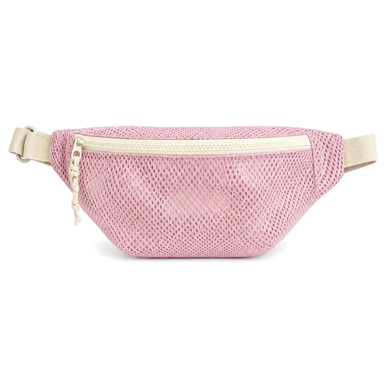 Custom Breathable Mesh Waist Belt Bag Adjustable Crossbody Chest Pack for Women Travel Sports