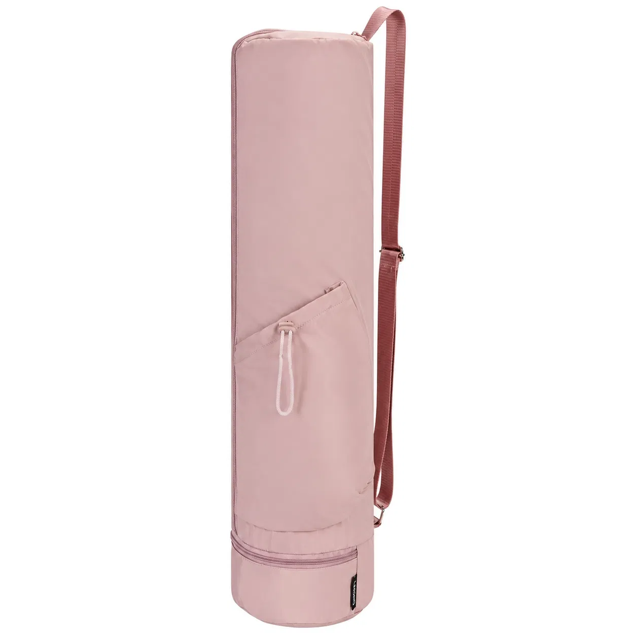 Custom Polyester Yoga Mat Holder Gym Bag with Wet Compartment and Bottle Pocket