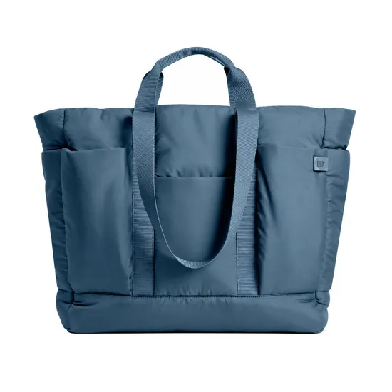 Custom Lightweight Quilted Nylon Puffy Tote Bag Women Padded Shoulder Handbag