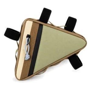 Waterproof External Frame Bicycle Bag 2L Triangle Front Tube Cycling Pouch with Custom Logo