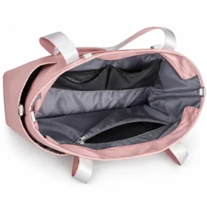 Custom Water Resistant Tennis Tote Bag with Large Capacity for Padel and Pickleball Rackets