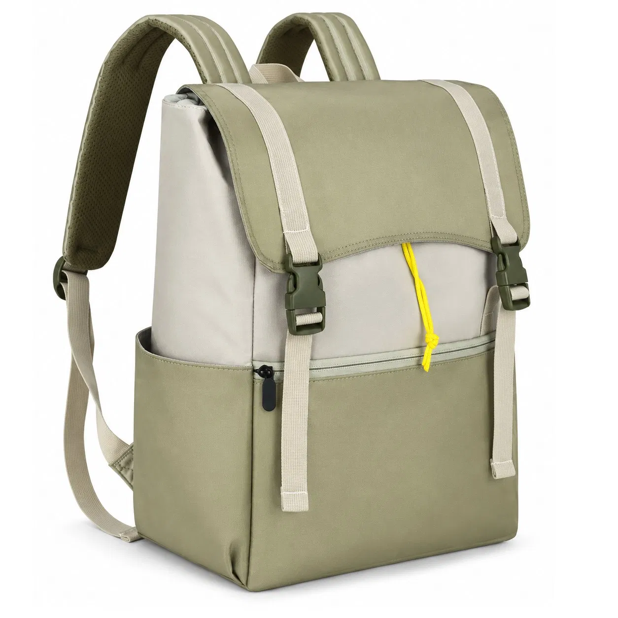 Waterproof Nylon Business Laptop Backpack with Large Capacity for Travel and Daily Use