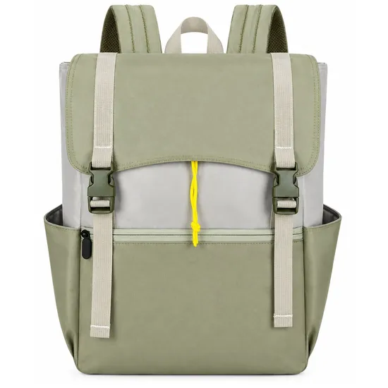 Waterproof Nylon Business Laptop Backpack with Large Capacity for Travel and Daily Use
