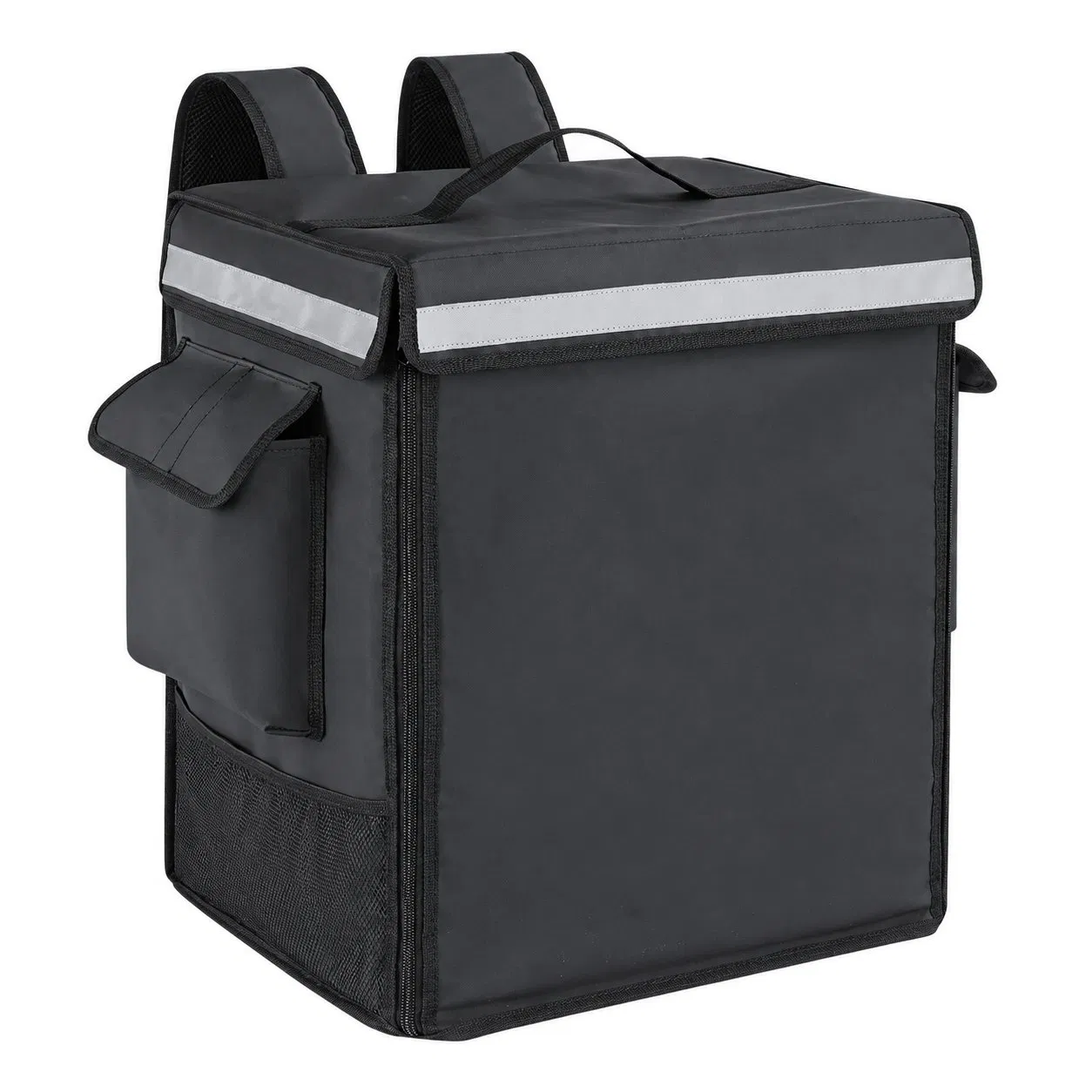 65L Waterproof Insulated Cooler Backpack with Zipper for Food Delivery and Outdoor Travel