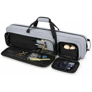Water Resistant Polyester Pool Cue Carrying Bag with Adjustable Shoulder Strap for Snooker