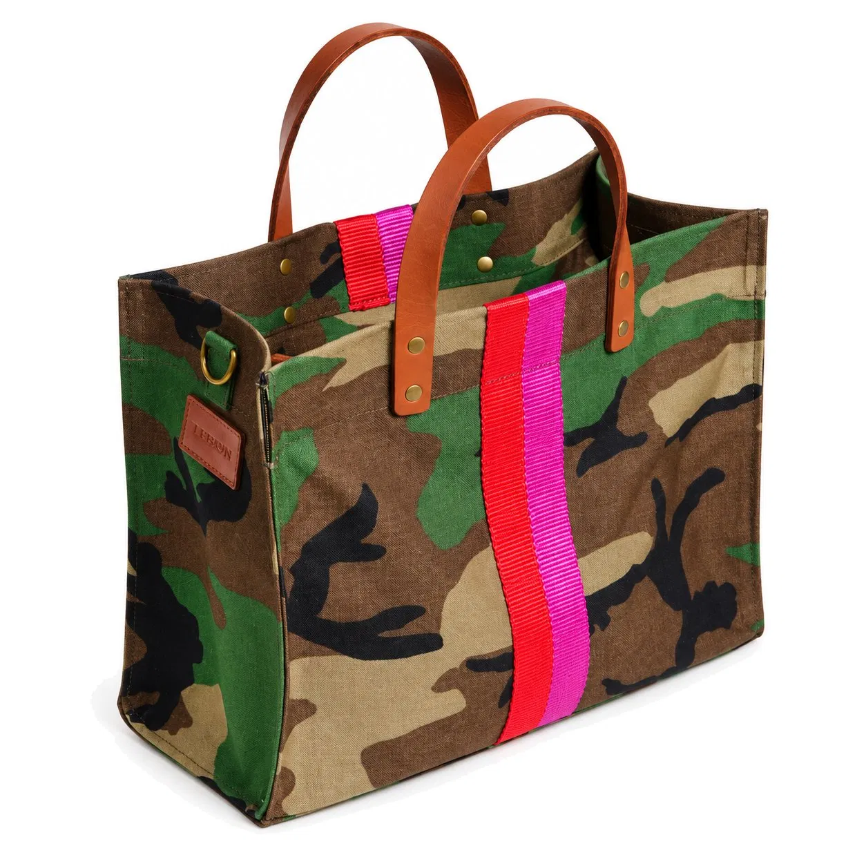 Lightweight Nylon Tote Bag with Custom Logo and Dual Carry Handles for Shopping and Daily Use