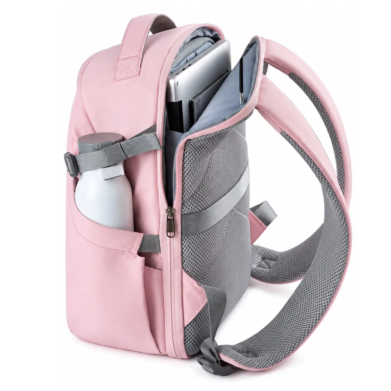 Water Resistant Large Camera Backpack with Padded Compartments for Outdoor Photography