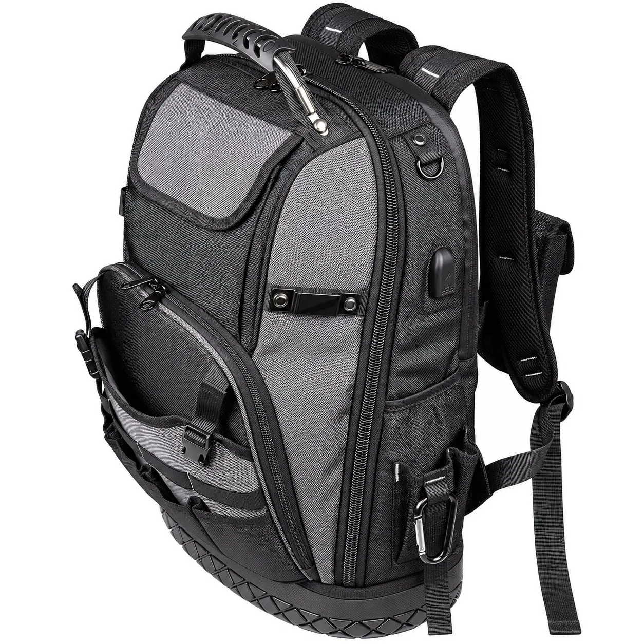 Water Resistant Barber Tool Backpack with Organized Compartments for Hair Stylists