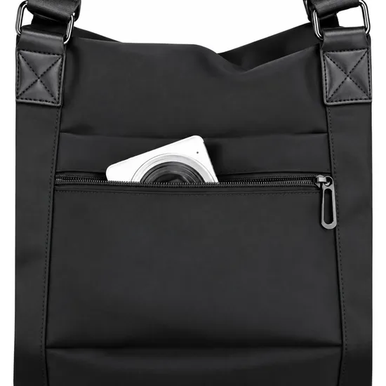 Waterproof Canvas Weekender Duffel Bag with Adjustable Strap for Gym and Travel
