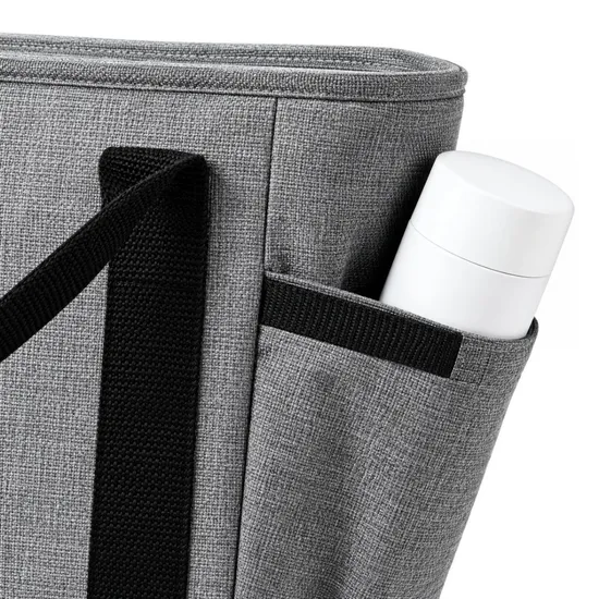 Reusable Insulated Lunch Tote Cooler Bag with Adjustable Shoulder Strap for Travel