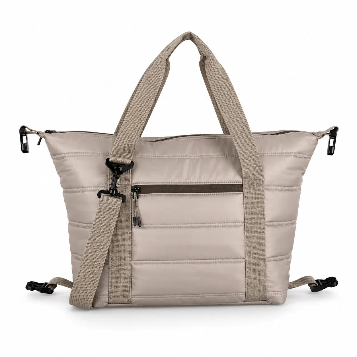 Custom Quilted Insulated Crossbody Lunch Cooler Bag for Picnic