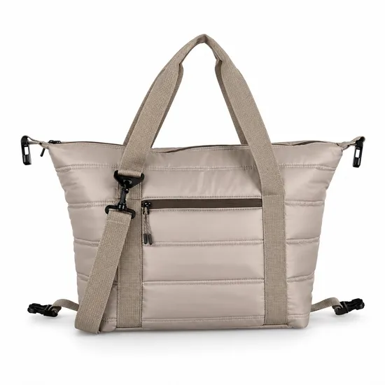 Custom Quilted Insulated Crossbody Lunch Cooler Bag for Picnic