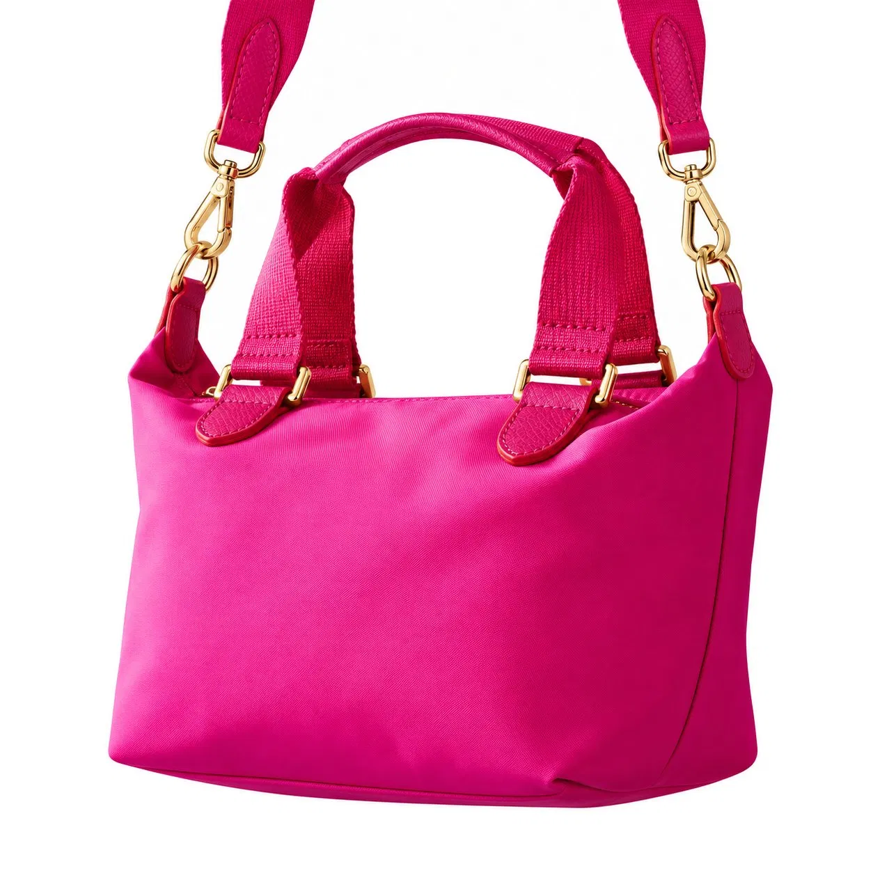 Custom Nylon Mini Tote Crossbody Handbag for Women