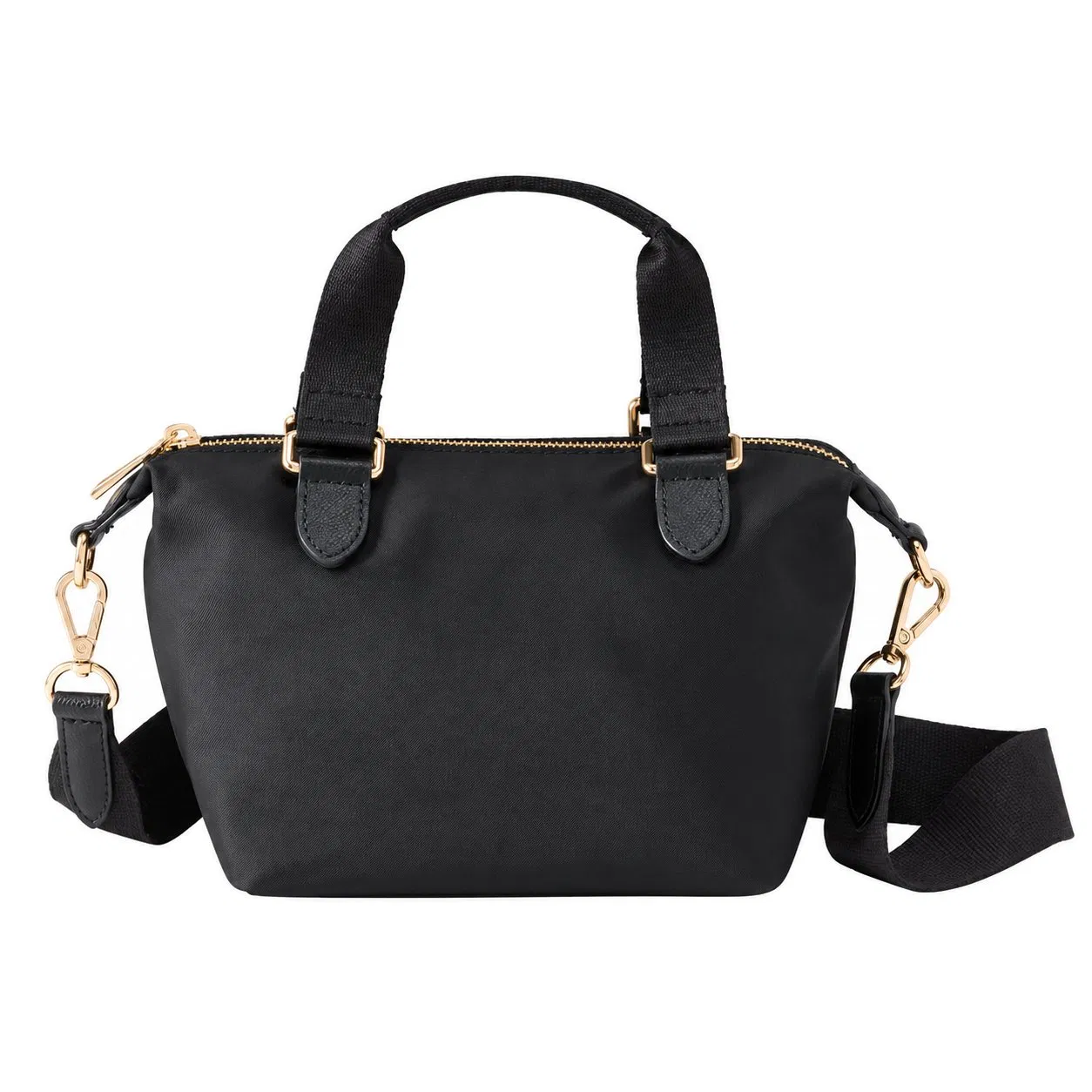 Custom Nylon Mini Tote Crossbody Handbag for Women