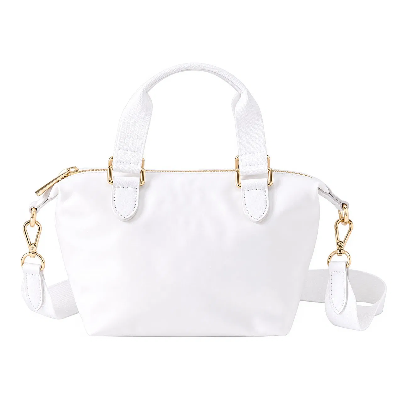 Custom Nylon Mini Tote Crossbody Handbag for Women
