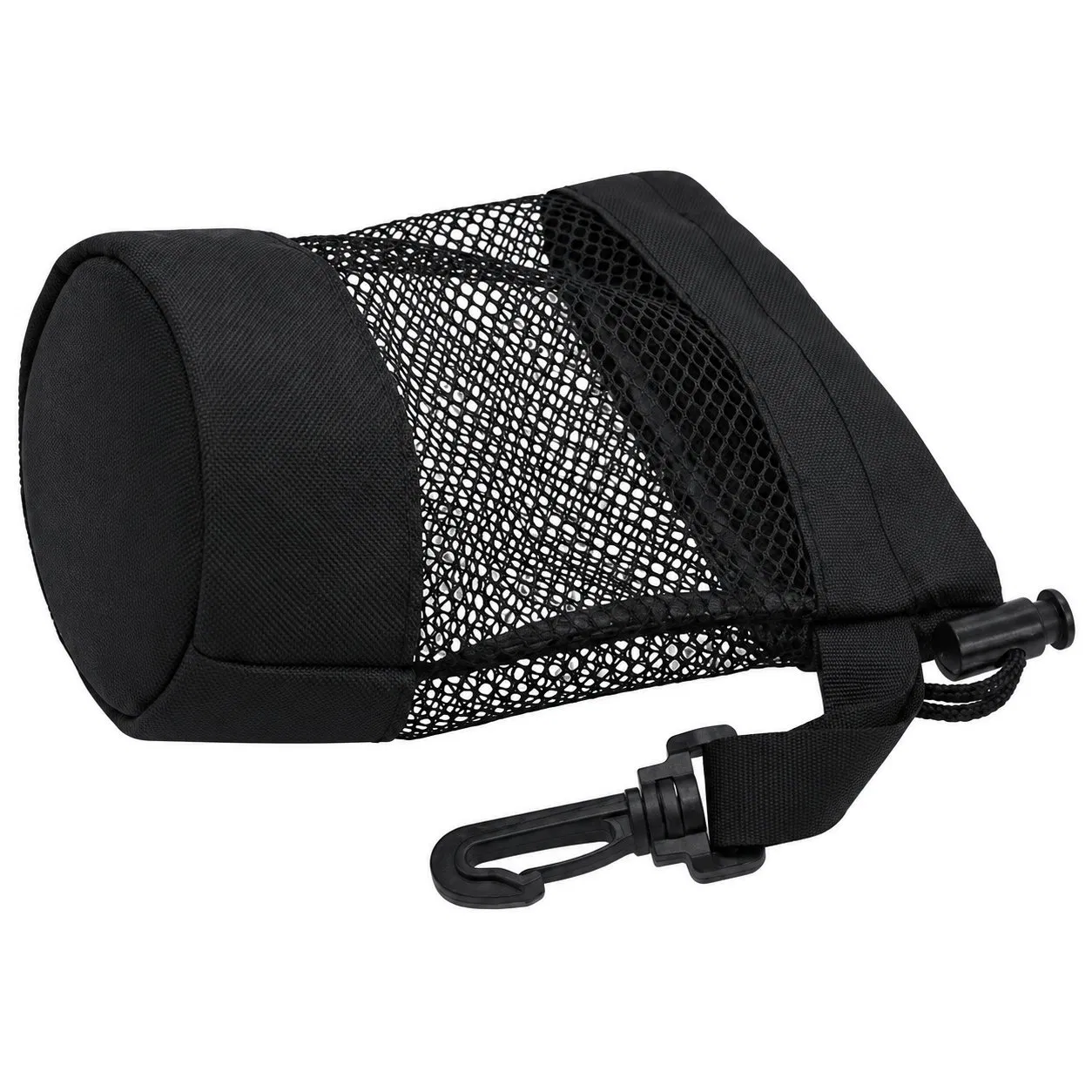Custom Logo Polyester Mesh Drawstring Golf Ball Storage Bag