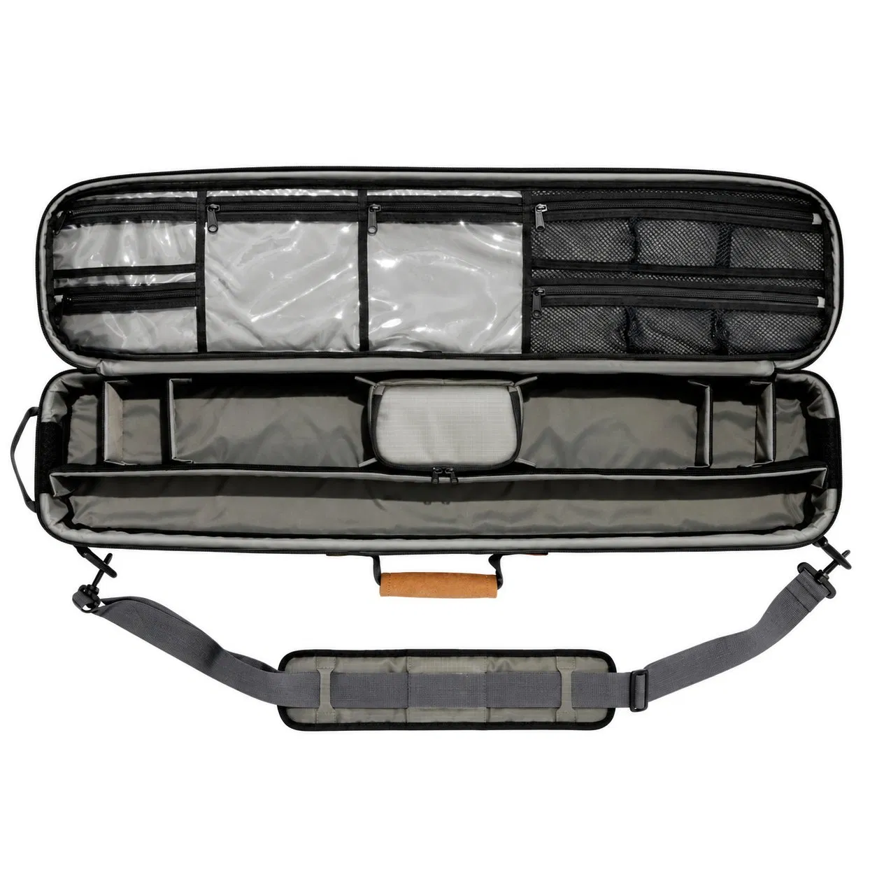Custom Polyester Fishing Reel Organizer Bag for Portable Tackle Storage
