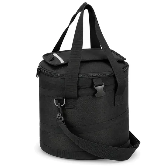 Custom 15L Insulated Polyester Cooler Bag for Camping Picnic and Travel