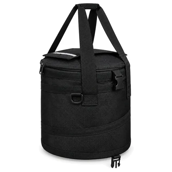 Custom 15L Insulated Polyester Cooler Bag for Camping Picnic and Travel