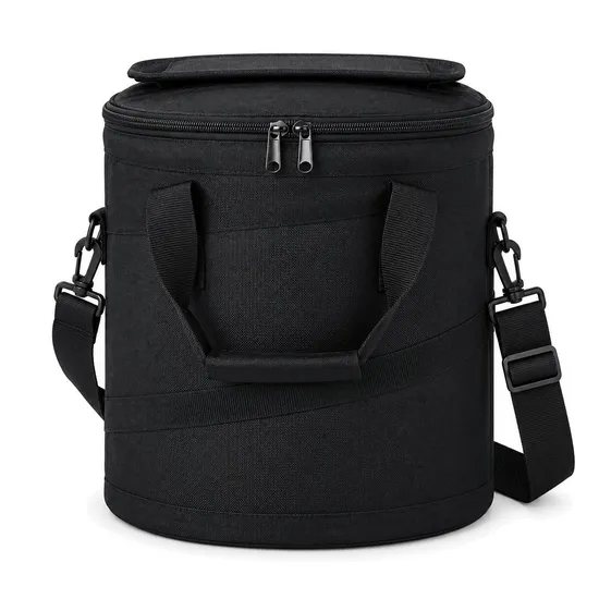 Custom 15L Insulated Polyester Cooler Bag for Camping Picnic and Travel