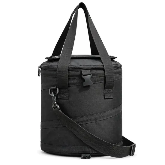 Custom 15L Insulated Polyester Cooler Bag for Camping Picnic and Travel