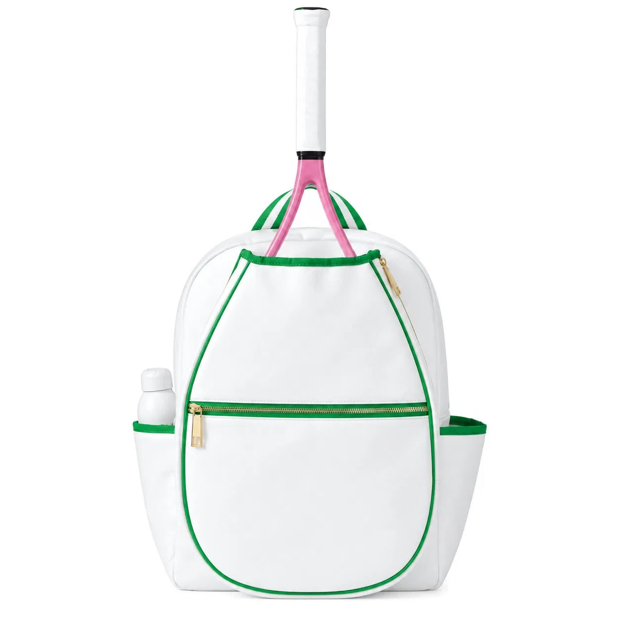 Custom Tennis Pickleball Racket Backpack with Shoe Compartment and Zipper Closure