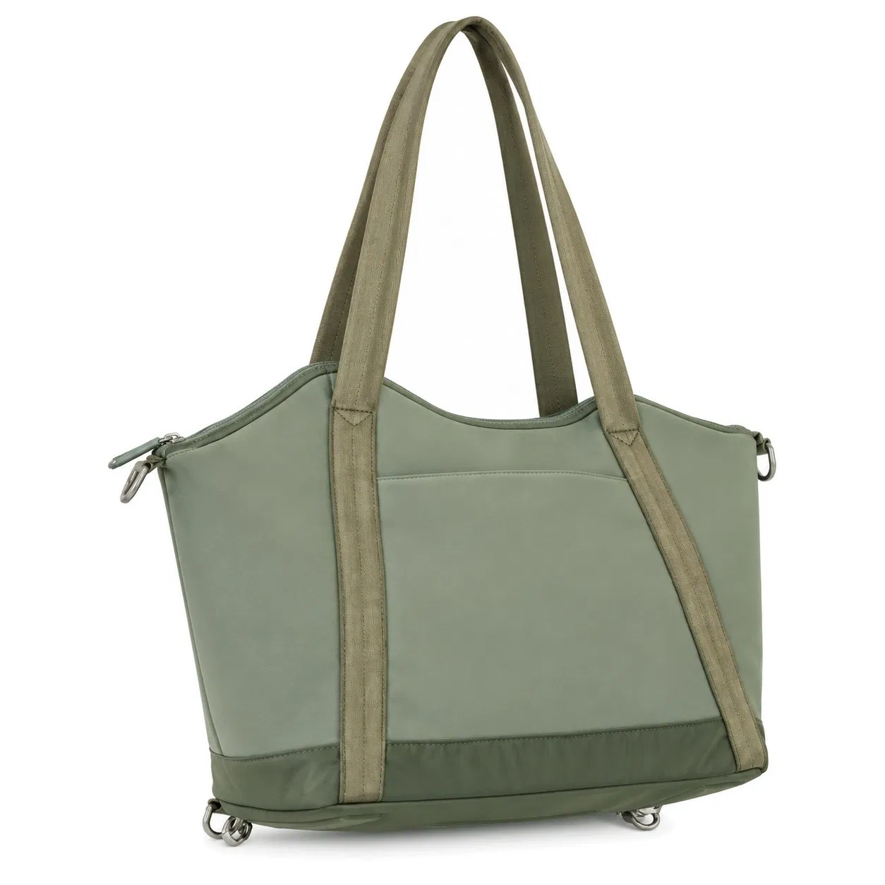 Custom Neoprene Mommy Diaper Tote Bag with Insulated Pockets and Changing Pad