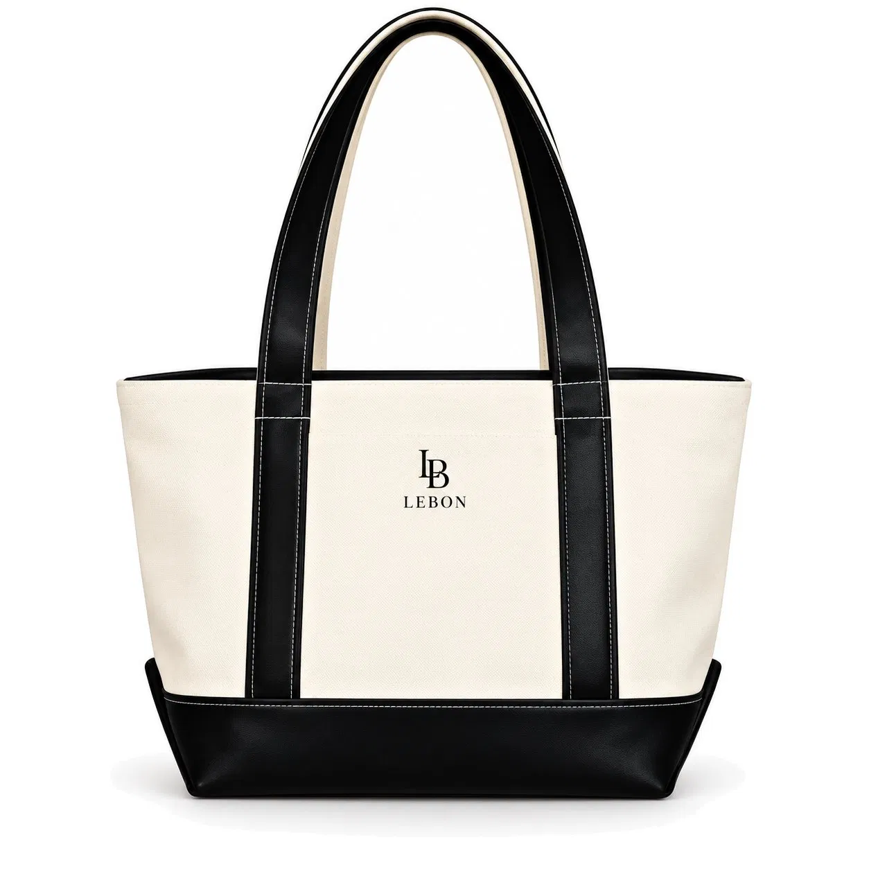 Custom Canvas Tote Shoulder Bag for Office College Shopping and Travel