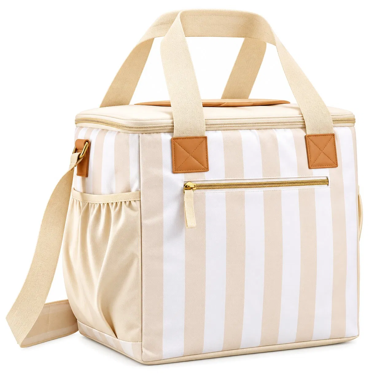 Custom Insulated Soft Cooler Bag with Adjustable Strap for Beach Picnic Travel