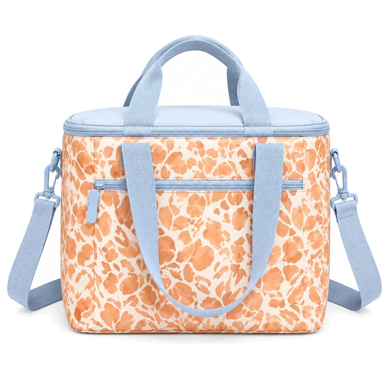 Custom Insulated Soft Cooler Bag with Adjustable Strap for Beach Picnic Travel