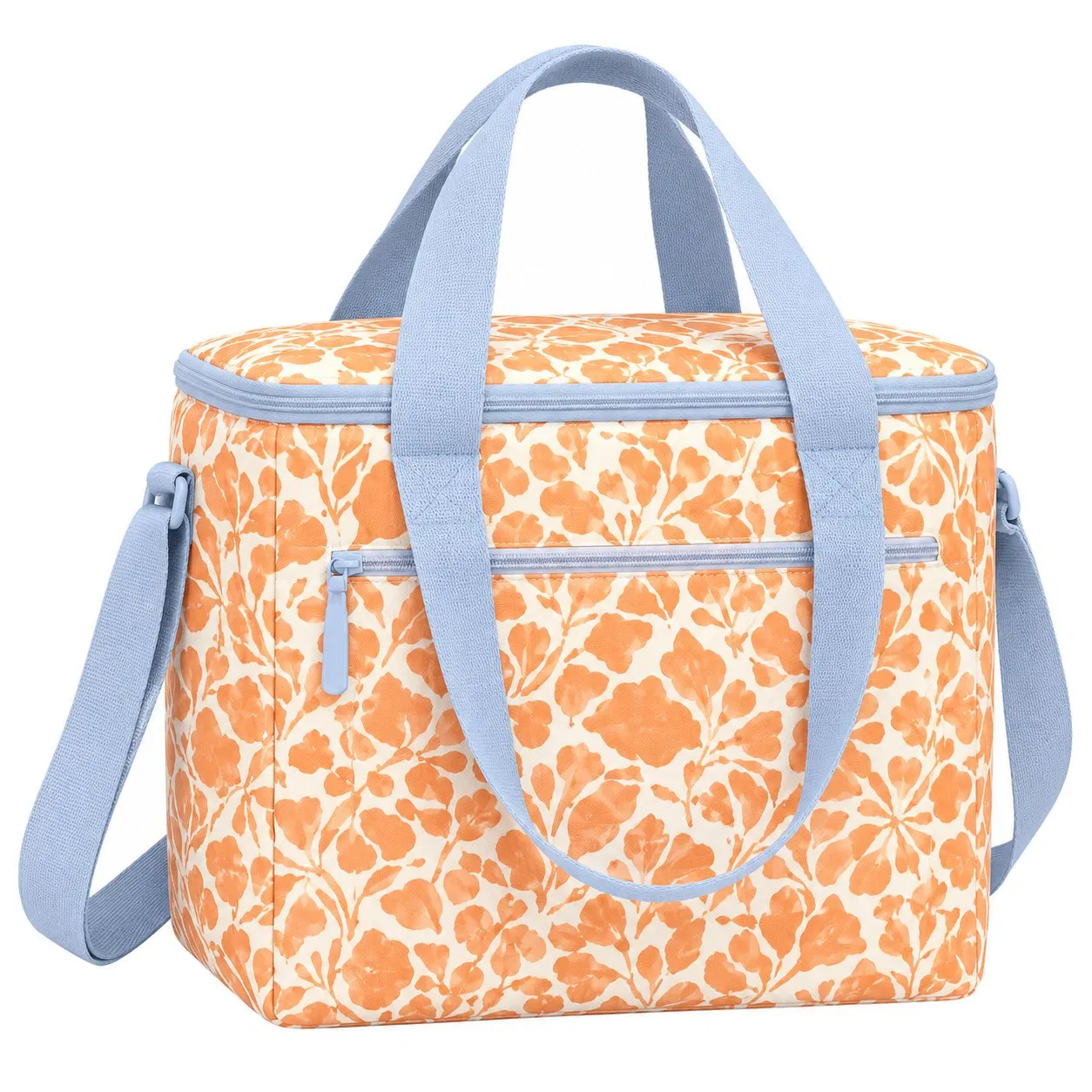 Custom Soft Sided Insulated Cooler Bag with Pockets for Beach Picnic Outdoor Use