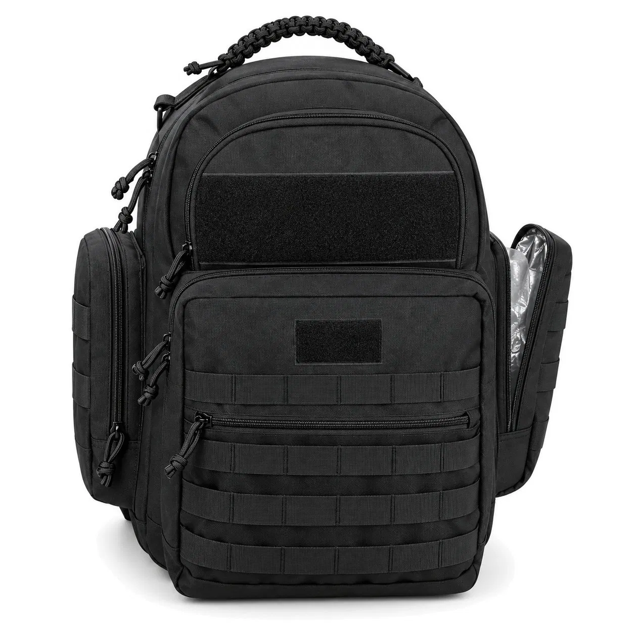 Custom Polyester Diaper Backpack with Laptop Compartment and Insulated Pockets