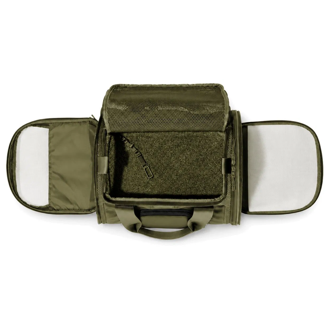 Custom Logo Pet Carrier Bag with Breathable Mesh and Adjustable Shoulder Strap