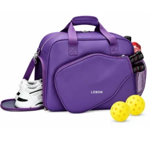 Custom Logo Pickleball Tote Sports Bag with Shoe Compartment and Shoulder Strap
