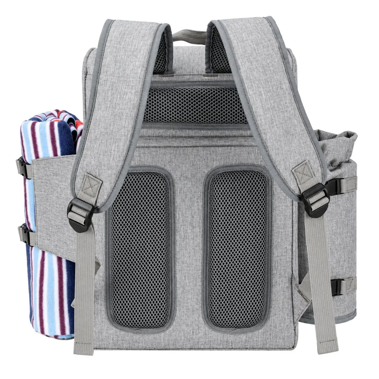 Custom Polyester Insulated Cooler Backpack with PEVA Lining for Picnics and Lunch