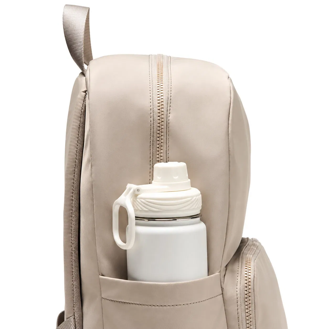 Custom Nylon Student Backpack with Laptop Compartment and Lightweight Casual Design