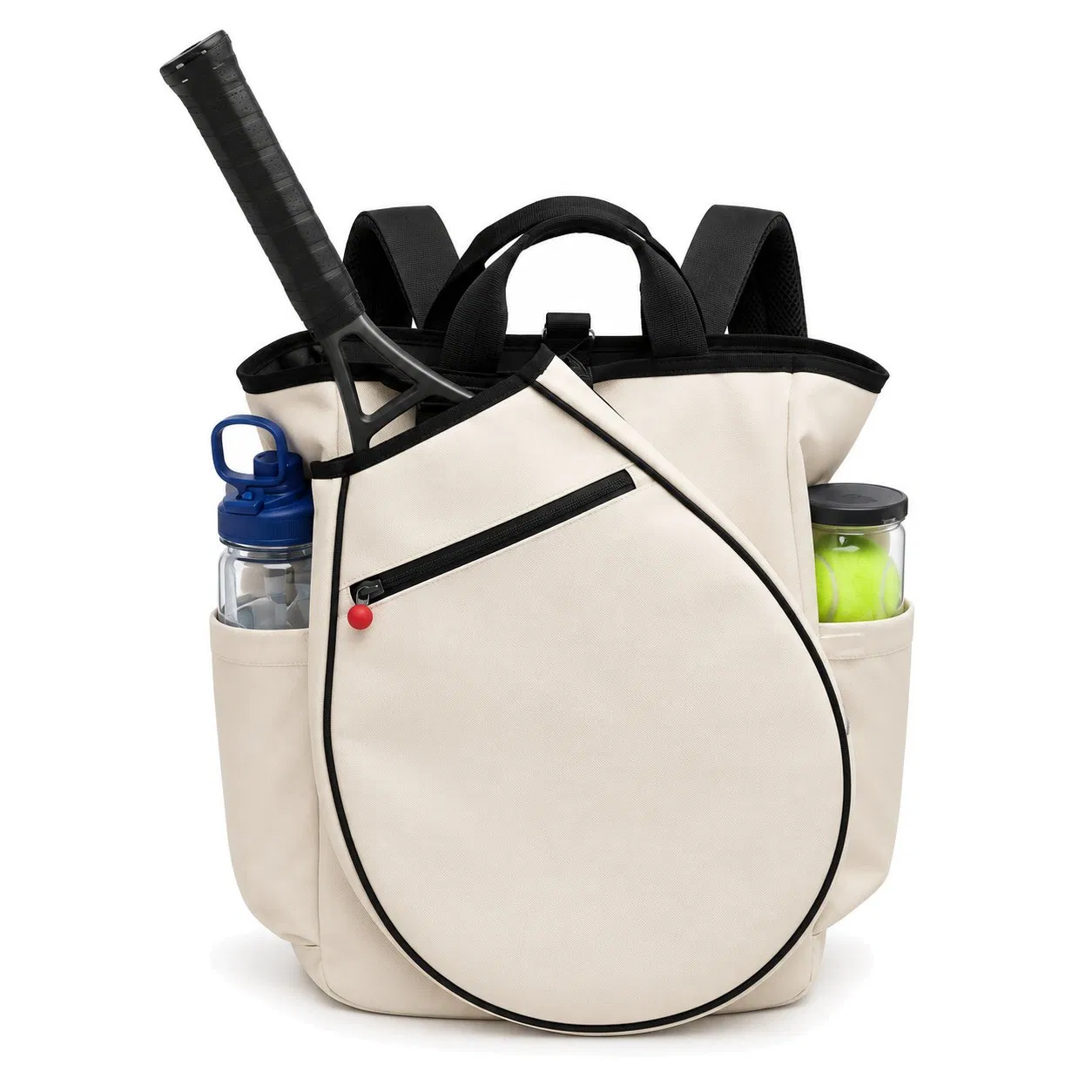 Custom Oxford Tennis Pickleball Racket Bag with Dual Compartments