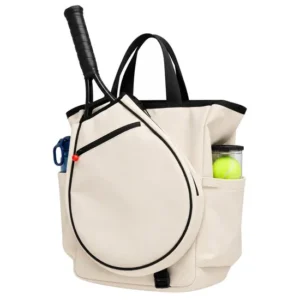 Custom Tennis Pickleball Racket Bag with Bottle Pocket and Portable Handle