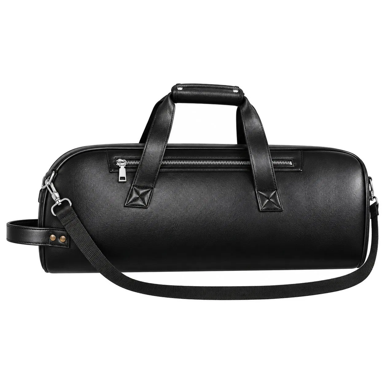 Custom PU Leather Trumpet Gig Bag with Foam Padding and Shoulder Strap