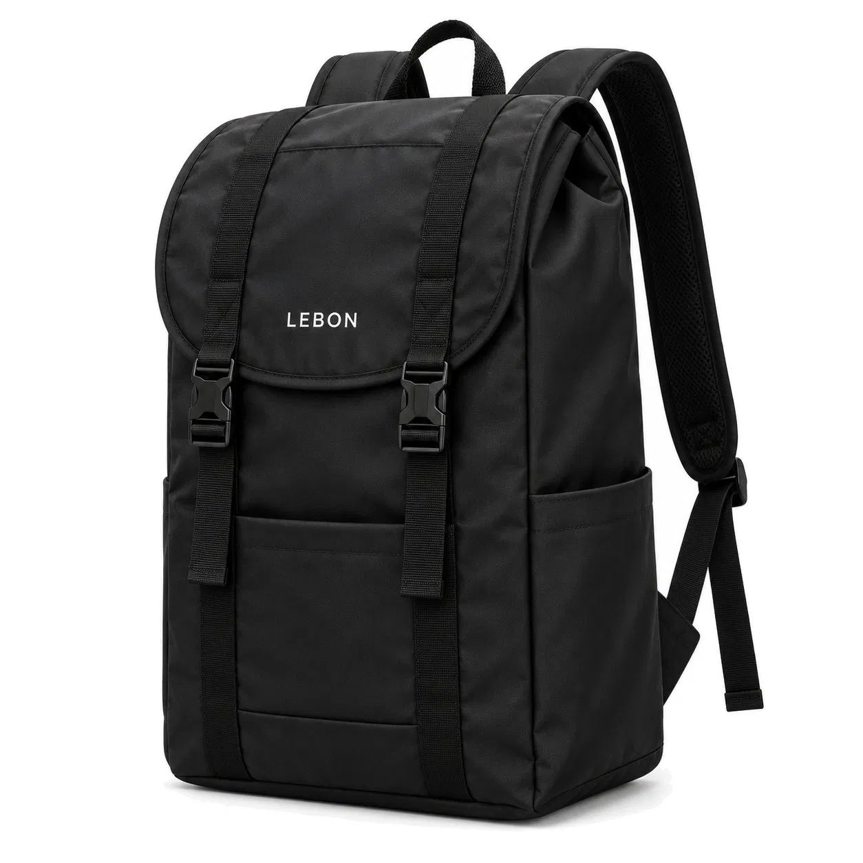 Unisex Oxford Waterproof Laptop Backpack with Padded Straps for School and Travel