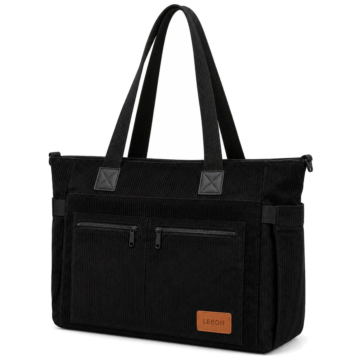 Custom Large Capacity Zipper Tote Shoulder Bag for Travel and Daily Use