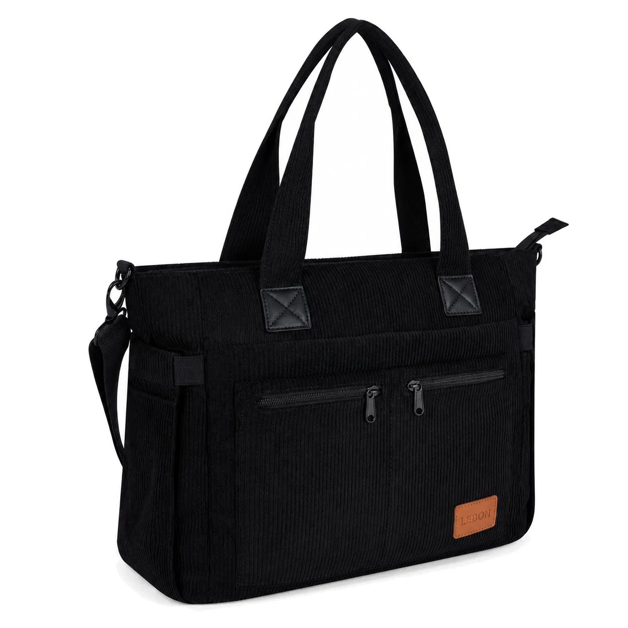 Custom Large Capacity Zipper Tote Shoulder Bag for Travel and Daily Use