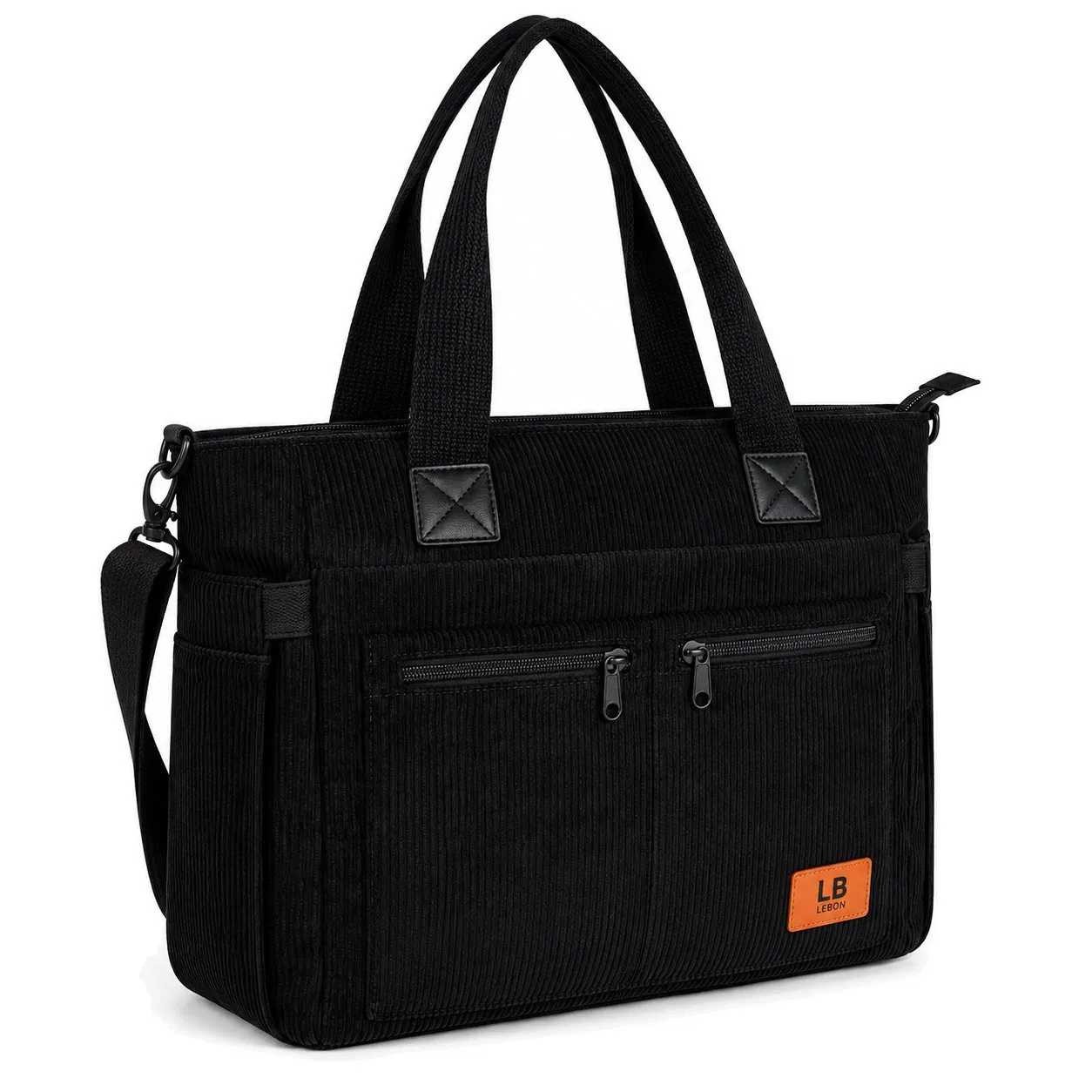 Custom Nylon Laptop Tote Bag for Women 15.6 Inch Work and Office Travel