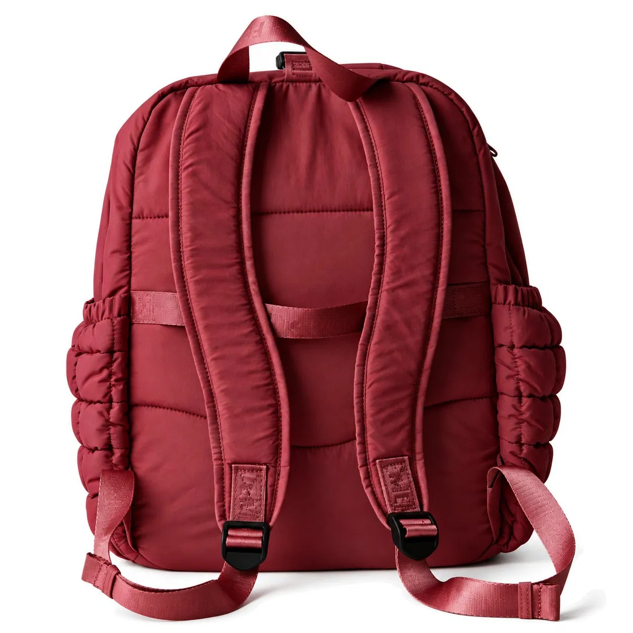 Custom Nylon Diaper Backpack with Insulated Pockets and Changing Pad for Travel