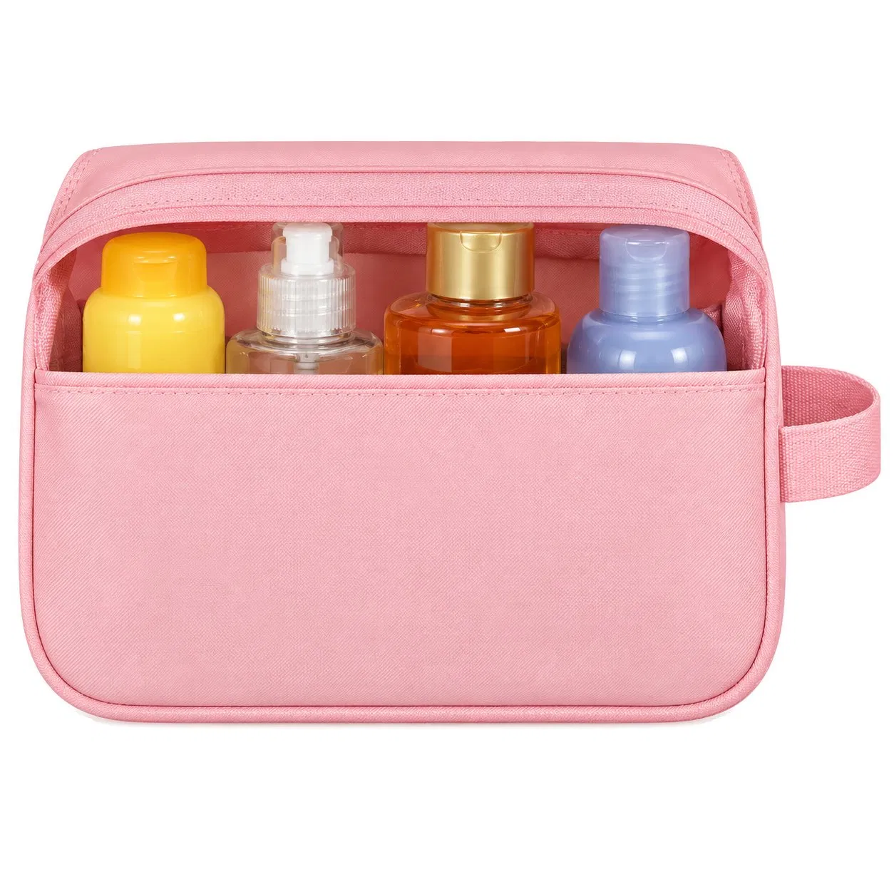 Custom Foldable Hanging Toiletry Bag Water Resistant Travel Makeup Organizer