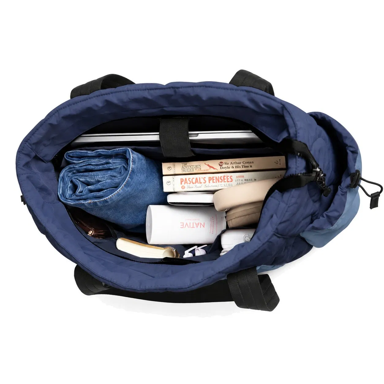 Custom Nylon Tote Shoulder Bag Large Capacity Casual Travel Shopping Handbag