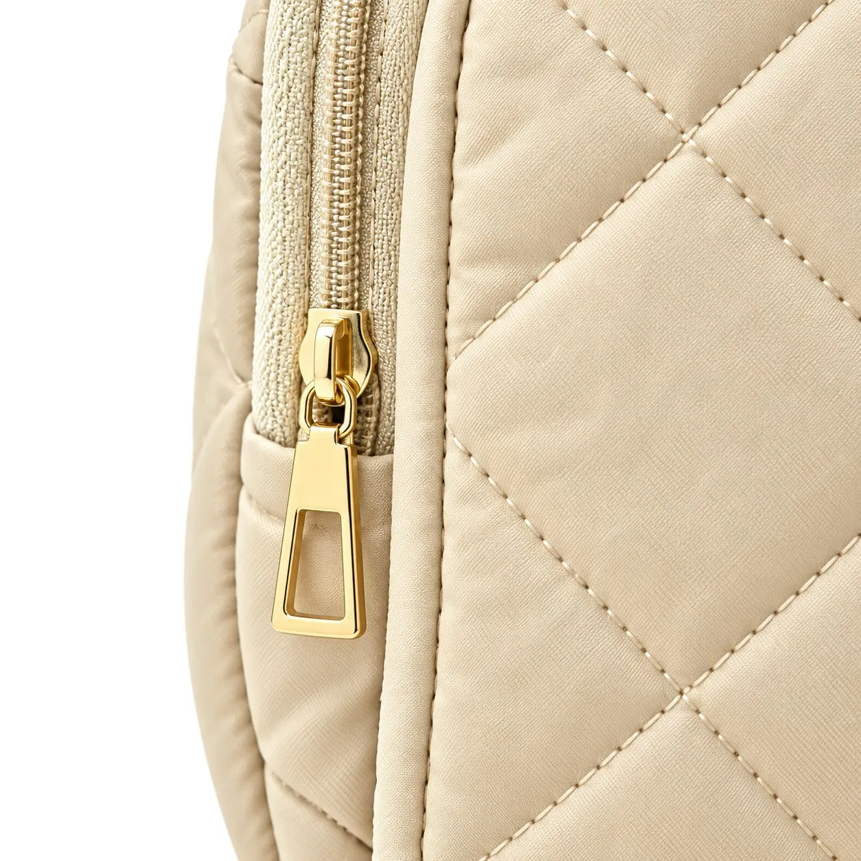 Custom Quilted Diaper Bag Large Capacity Mommy Travel Handbag with Multiple Pockets