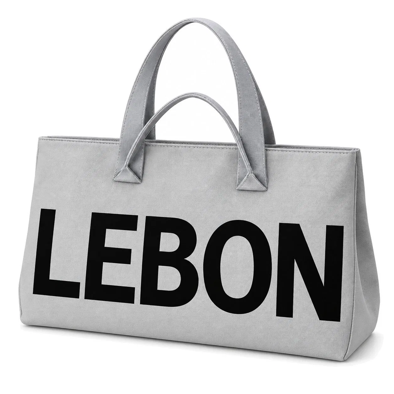 Custom Logo Zipper Shoulder Tote Bag for Women Shopping Travel and Daily Use